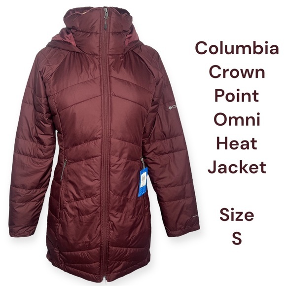 Columbia Jackets & Blazers - Columbia Crown Point Omni-Heat Hooded Jacket women's size Small